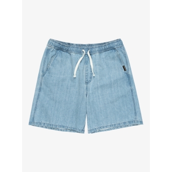 QUIKSILVER TAXER BERMUDA DENIM STONE WASH