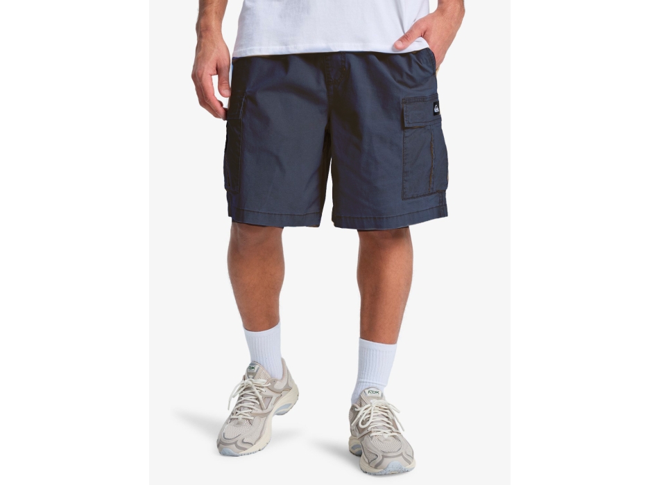 QUIKSILVER TAXER CARGO 19" BERMUDA UOMO DARK NAVY