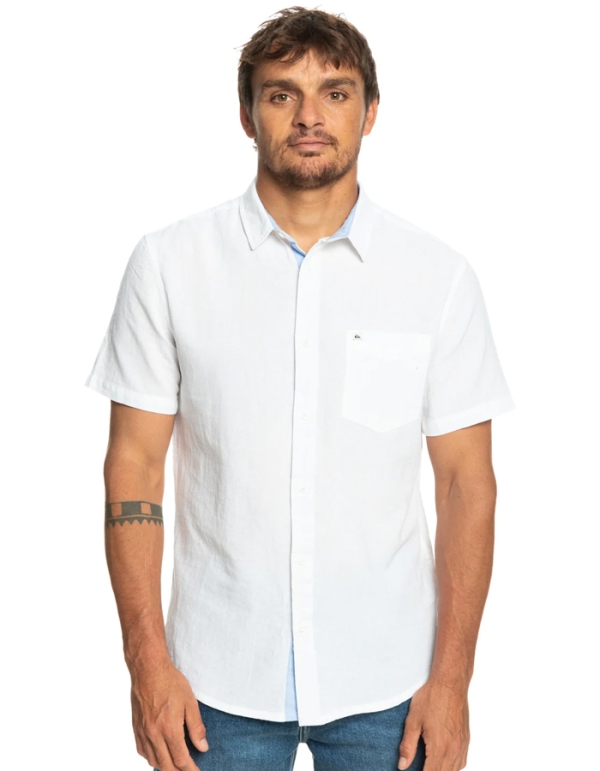 QUIKSILVER TIME BOX CAMICIA MANICHE CORTE