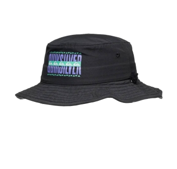 QUIKSILVER TOWER SAFARI BOONIE CAPPELLO PESCATORE BAMBINO BLACK