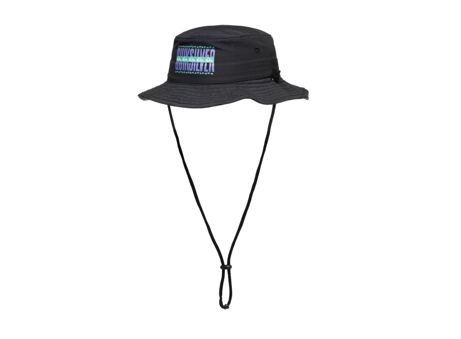 QUIKSILVER TOWER SAFARI BOONIE CAPPELLO PESCATORE BAMBINO BLACK
