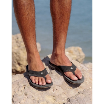 REEF INFRADITO FANNING BLACK SILVER