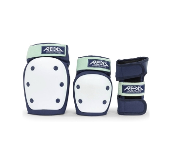 REKD HEAVY DUTY TRIPLE PAD SET PROTEZIONI BLUE MINT