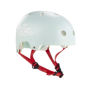 RIO ROLLER SCRIPT HELMET CASCO SKATE 