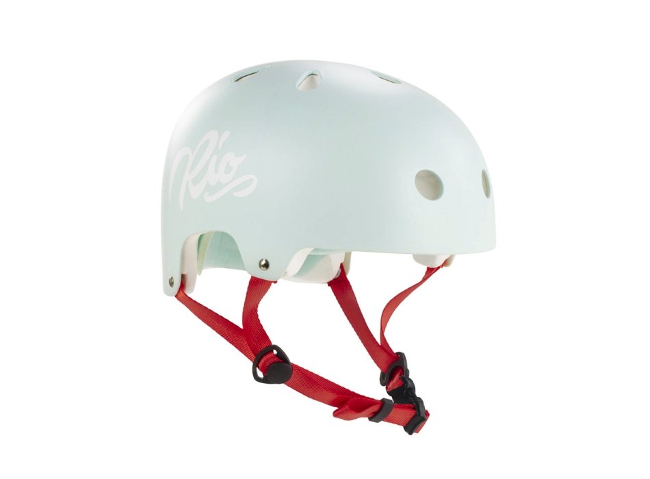 RIO ROLLER SCRIPT HELMET CASCO SKATE 
