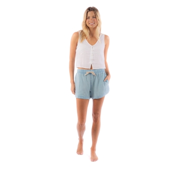 RIP CURL AMAZON CLASSIC SURF SHORT PANTALONCINI DONNA MID BLUE