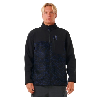 RIP CURL ANTI SERIES FELPA PILE CON ZIP