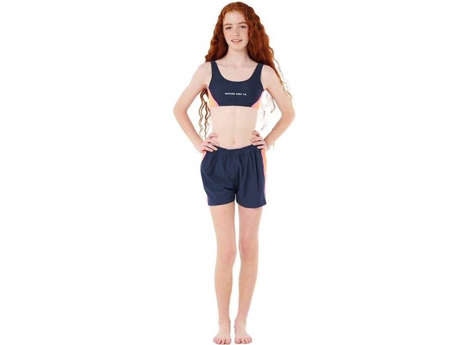 RIP CURL BOARDSHORT PANTALONCINI RAGAZZA SURF REVIVAL NAVY
