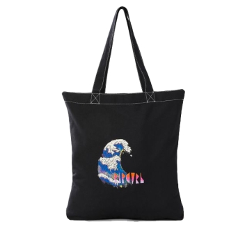 RIP CURL BORSA SHOPPER VARIETY TOTE BORSA IN TELA DI COTONE WAVE
