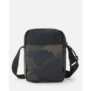RIP CURL BORSA SLIM POUCH SEARCH CAMO BLACK/OLIVE
