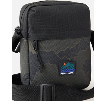 RIP CURL BORSA SLIM POUCH SEARCH CAMO BLACK/OLIVE