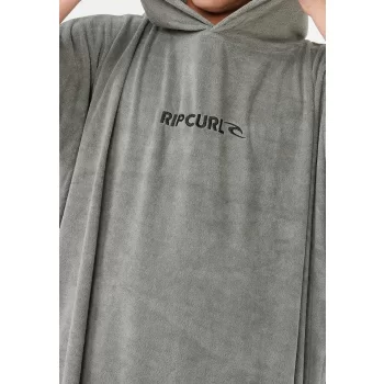 RIP CURL BRAND PONCHO IN SPUGNA OLIVE
