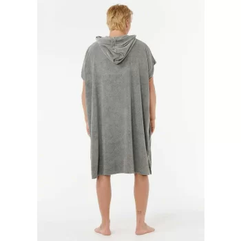 RIP CURL BRAND PONCHO IN SPUGNA OLIVE