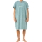 RIP CURL BRAND PONCHO IN SPUGNA BLU LAGOON