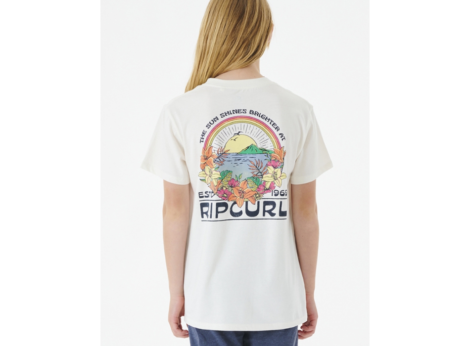 RIP CURL BRIGHTER SUN TEE RAGAZZA