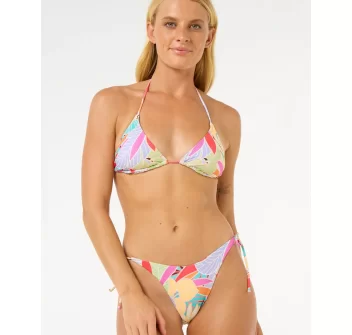 RIP CURL CALA VALDELLA TRI TOP BIKINI COSTUME TRIANGOLO