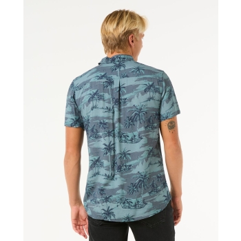 RIP CURL CAMICIA DREAMER BARREL KILLA SHORT SLEEVE PINE NIGHT
