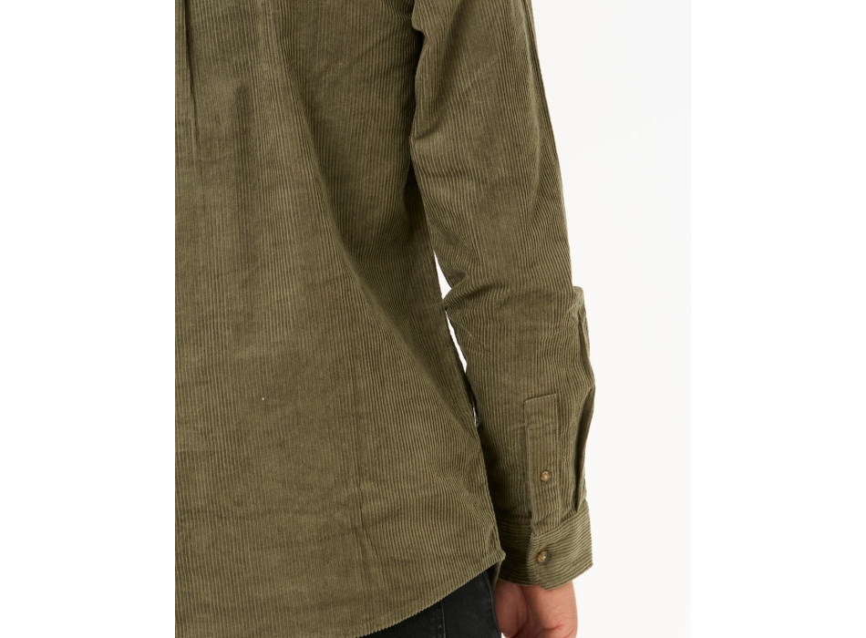 RIP CURL CAMICIA IN VELLUTO CLASSIC SURF CORD SHIRT DUSTY OLIVE