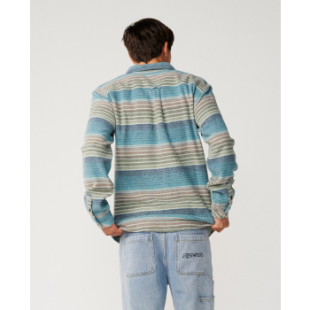 RIP CURL CAMICIA IN VELLUTO CLASSIC SURF CORD SHIRT DUSTY OLIVE
