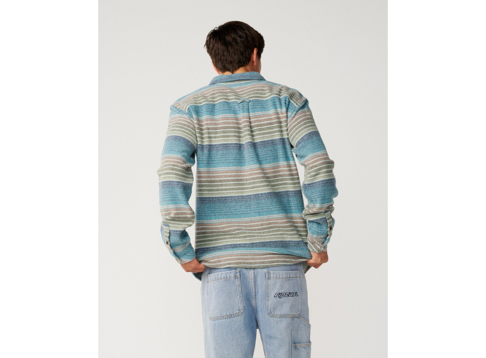 RIP CURL CAMICIA IN VELLUTO CLASSIC SURF CORD SHIRT DUSTY OLIVE