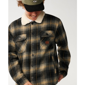 RIP CURL CAMICIA SHERPA CLASSIC SURF BELLS BLACK