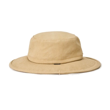 RIP CURL CAPPELLO BUCKET SEARCH CANVAS WIDE BRIM HAT KHAKI