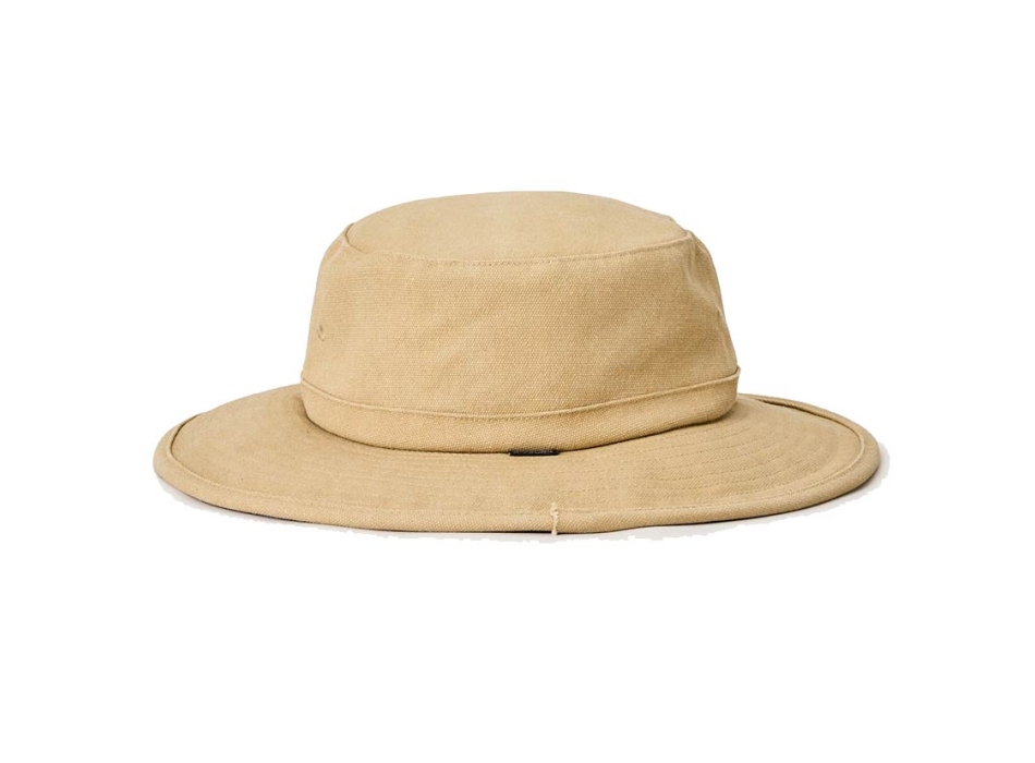 RIP CURL CAPPELLO BUCKET SEARCH CANVAS WIDE BRIM HAT KHAKI