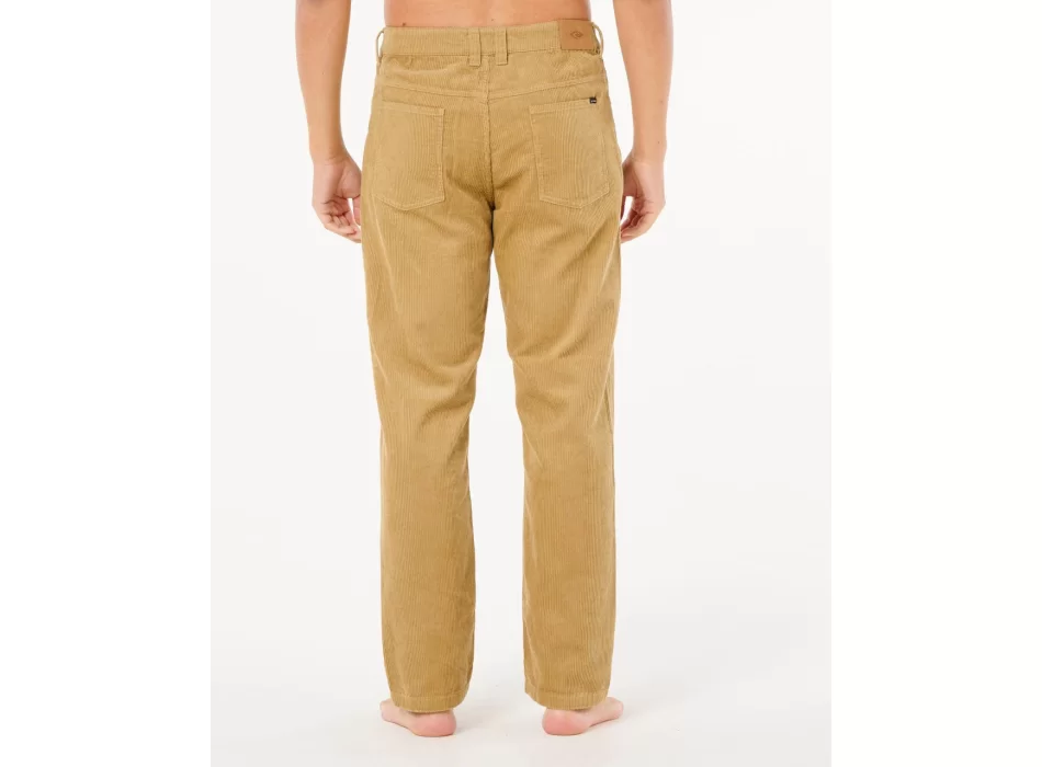 RIP CURL CLASSIC SURF CORD PANTALONI IN VELLUTO DARK KHAKI
