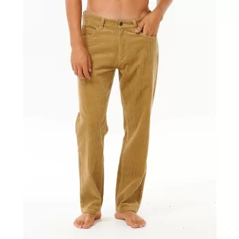 RIP CURL CLASSIC SURF CORD PANTALONI IN VELLUTO DARK KHAKI