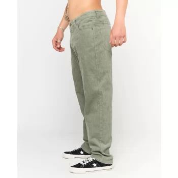 RIP CURL CLASSIC SURF CORD PANTALONI IN VELLUTO DARK KHAKI