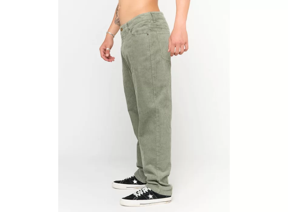 RIP CURL CLASSIC SURF CORD PANTALONI IN VELLUTO DARK KHAKI