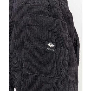 RIP CURL CLASSIC SURF DOUBLE CORD PANTALONI IN VELLUTO BLACK