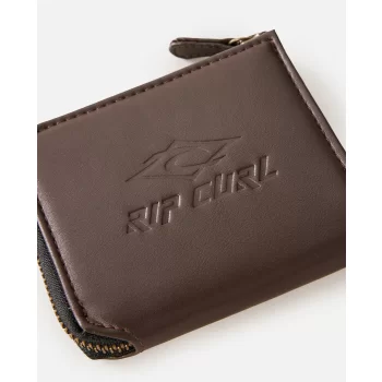 RIP CURL CLASSIC SURF PORTAFOGLIO CON CERNIERA BROWN