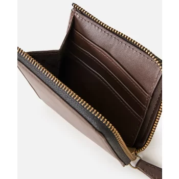 RIP CURL CLASSIC SURF PORTAFOGLIO CON CERNIERA BROWN