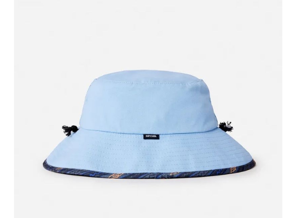 RIP CURL COMBO CAPPELLO BUCKET REVERSIBILE BAMBINO BLUE LAGOON