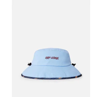 RIP CURL COMBO CAPPELLO BUCKET REVERSIBILE BAMBINO BLUE LAGOON