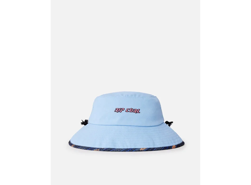 RIP CURL COMBO CAPPELLO BUCKET REVERSIBILE BAMBINO BLUE LAGOON