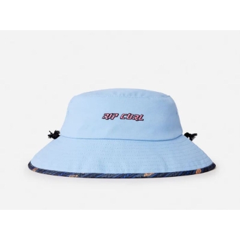 RIP CURL COMBO CAPPELLO BUCKET REVERSIBILE BAMBINO BLUE LAGOON