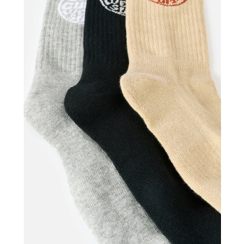RIP CURL CORP CREW CALZE PACCO DA 5