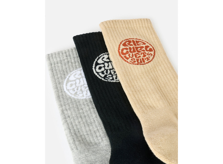 RIP CURL CORP CREW CALZE PACCO DA 5