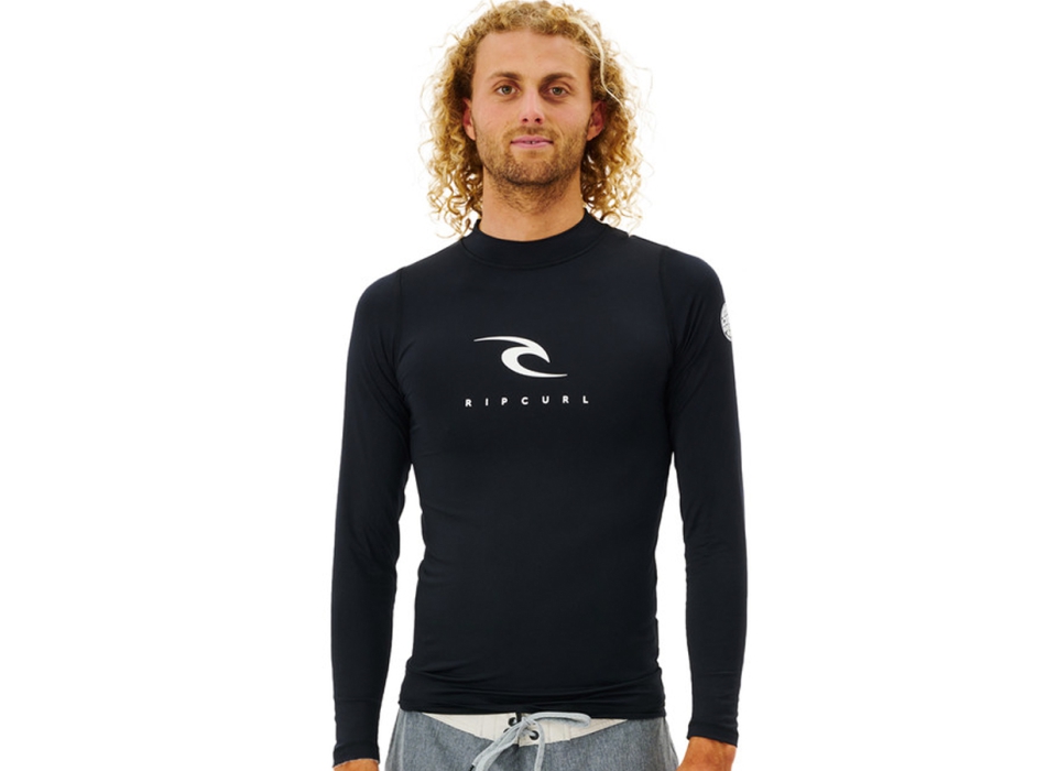 RIP CURL CORPS LYCRA MANINCHE LUNGHE BLACK