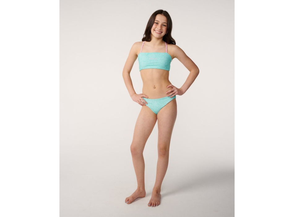 RIP CURL COSTUME BAMBINA SUNSHINE REVO REVERSIBILE BIKINI GIRL BEGONIA PINK 8-14Y