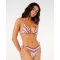 RIP CURL COSTUME BIKINI TOP AMARE SLIDING TRIANGOLO OFF WHITE