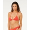 RIP CURL COSTUME BIKINI TOP OASIS SLIDING TRIANGLE RED