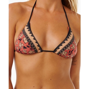 RIP CURL COSTUME BIKINI TOP SOLEIL SLIDING TRIANGLE RUST