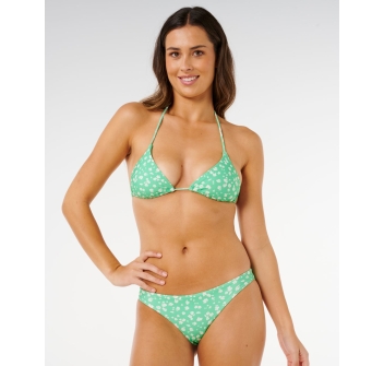 RIP CURL COSTUME SLIP BIKINI BOTTOM SURF SIDE CHEEKY BLUE