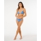 RIP CURL COSTUME SLIP BIKINI BOTTOM SURF SIDE CHEEKY BLUE