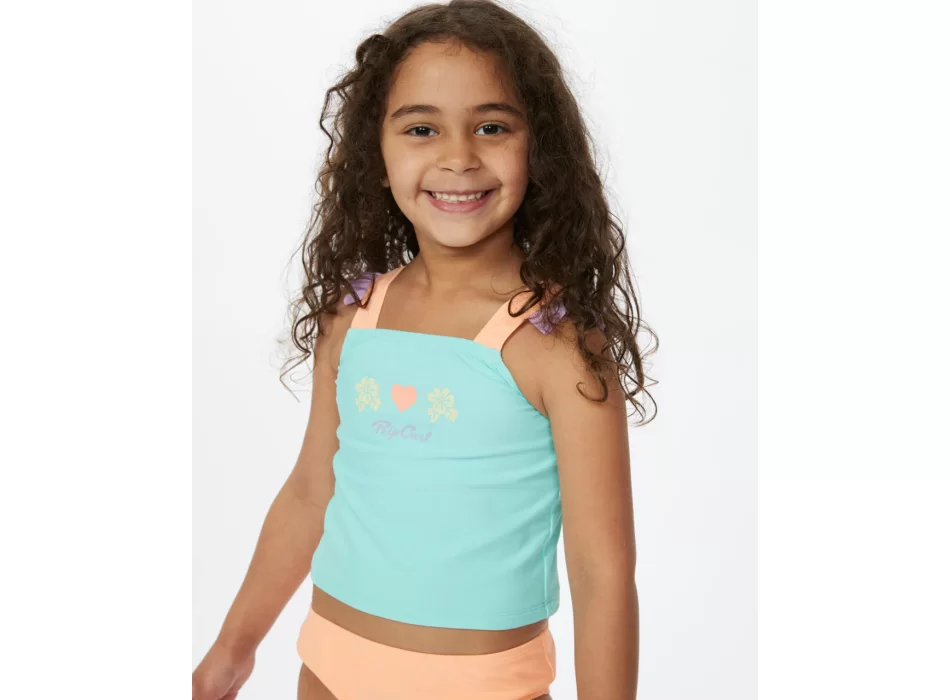 RIP CURL COVE TANKINI BAMBINA 1-8 ANNI