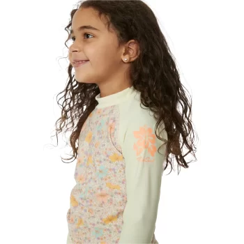 RIP CURL CRYSTAL LYCRA MANICHE LUNGHE BAMBINA