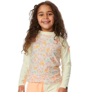 RIP CURL CRYSTAL LYCRA MANICHE LUNGHE BAMBINA